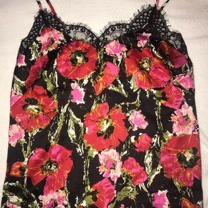 Poppy silky tank